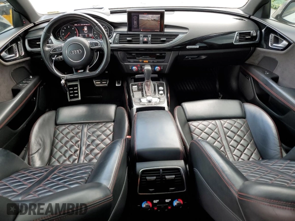 2017 Audi A7 Premium Plus with VIN WAUW3AFCXHN064549, listed as a Copart auction lot 60149744 with 90,413 mi miles and Salvage Title. Bid and sale history available at carsss.com. Image 8.