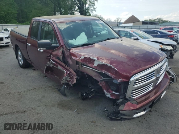 2018 Ram 1500 Big Horn with VIN 1C6RR6GT0JS169268, listed as a Copart auction lot 55416995 with 98,354 mi miles and Salvage title. Bid and sale history available at DreamBid. Image 4.