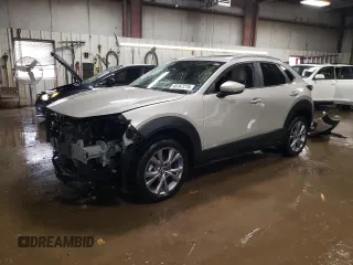 2022 Mazda CX-30 2.5 S Preferred Package with VIN 3MVDMBCL7NM458435, listed as a Copart auction lot 49167215 with 0 mi miles and Salvage Title. Bid and sale history available at carsss.com. Image 1.