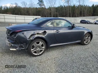 2009 Lexus SC 430 with VIN JTHFN45Y299020985, listed as a Copart auction lot 50300685 with 74,285 mi miles and Salvage Title. Bid and sale history available at DreamBid. Image 3.