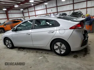 2019 Hyundai Ioniq Blue with VIN KMHC65LC3KU109770, listed as a Copart auction lot 51158015 with 46,006 mi miles and Salvage Title. Bid and sale history available at DreamBid. Image 2.