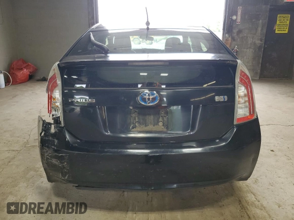 2014 Toyota Prius Four with VIN JTDKN3DU5E0368903, listed as a Copart auction lot 60653575 with 168,238 mi miles and Salvage title. Bid and sale history available at DreamBid. Image 6.