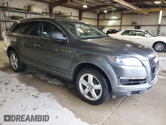 2013 Audi Q7 Premium with VIN WA1CMAFE2DD016753, listed as a Copart auction lot 58068365 with 172,592 mi miles and Clean title. Bid and sale history available at DreamBid. Image 4.