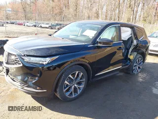 2023 Acura MDX w/Technology Package with VIN 5J8YE1H47PL018815, listed as a IAAI auction lot 41849145 with 28,045 mi miles. Bid and sale history available at carsss.com. Image 17.