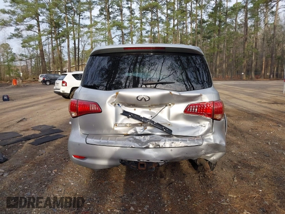 2015 Infiniti QX80 with VIN JN8AZ2NE1F9083991, listed as a IAAI auction lot 41835516 with 1 mi miles. Bid and sale history available at carsss.com. Image 15.