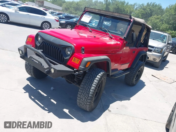 1997 Jeep Wrangler SE with VIN 1J4FY29P0VP417108, listed as a IAAI auction lot 42819409 with 72,761 mi miles and . Bid and sale history available at DreamBid. Image 2.
