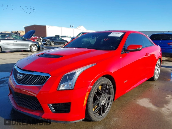 2016 Cadillac ATS-V with VIN 1G6AN1RY6G0161714, listed as a IAAI auction lot 41202161 with 84,041 mi miles. Bid and sale history available at carsss.com. Image 21.