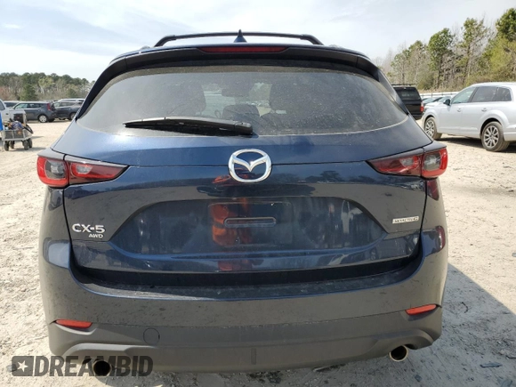 2022 Mazda CX-5 2.5 S Premium Package with VIN JM3KFBDMXN0559814, listed as a Copart auction lot 50985535 with 34,612 mi miles and Salvage Title. Bid and sale history available at carsss.com. Image 6.