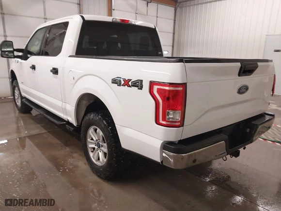 2017 Ford F-150 XL with VIN 1FTEW1EP2HKC26704, listed as a IAAI auction lot 41570389 with 134,740 mi miles. Bid and sale history available at carsss.com. Image 3.