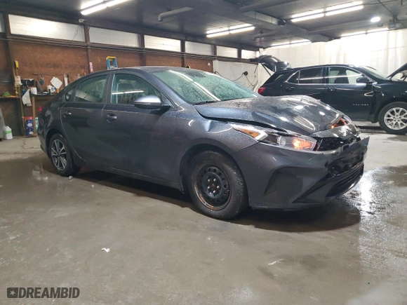 2023 Kia Forte LXS with VIN 3KPF24AD9PE606606, listed as a Copart auction lot 48413735 with 21,187 mi miles and Salvage Title. Bid and sale history available at carsss.com. Image 4.