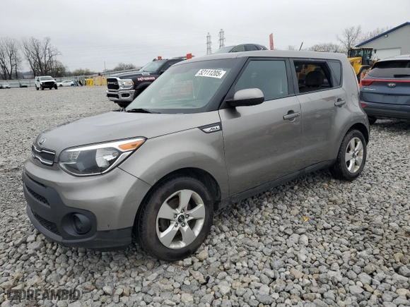 2017 Kia Soul with VIN KNDJN2A2XH7458133, listed as a Copart auction lot 52111205 with 169,664 mi miles and Salvage Title. Bid and sale history available at carsss.com. Image 1.