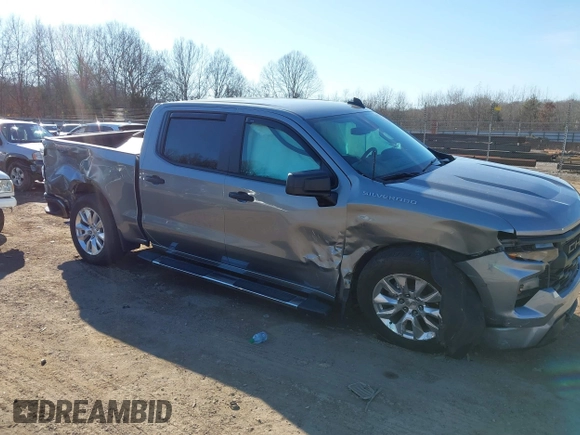 2023 Chevrolet Silverado 1500 Custom with VIN 1GCPDBEK8PZ289983, listed as a IAAI auction lot 41457244 with 26,980 mi miles and . Bid and sale history available at DreamBid. Image 6.