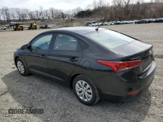 2018 Hyundai Accent SE with VIN 3KPC24A37JE033710, listed as a Copart auction lot 52130895 with 156,921 mi miles and Clean Title. Bid and sale history available at carsss.com. Image 2.