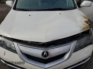 2013 Acura MDX Advance Pkg with VIN 2HNYD2H61DH001407, listed as a Copart auction lot 81620824 with 0 mi miles and Salvage Title. Bid and sale history available at carsss.com. Image 12.