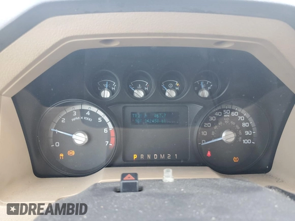 2011 Ford Super Duty F-250 SRW XL with VIN 1FT7X2B61BEC70366, listed as a Copart auction lot 54865295 with 342,458 mi miles and Clean Title. Bid and sale history available at carsss.com. Image 9.