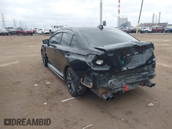 2020 Subaru WRX with VIN JF1VA1A62L9817004, listed as a IAAI auction lot 41076595 with 85,833 mi miles. Bid and sale history available at carsss.com. Image 3.