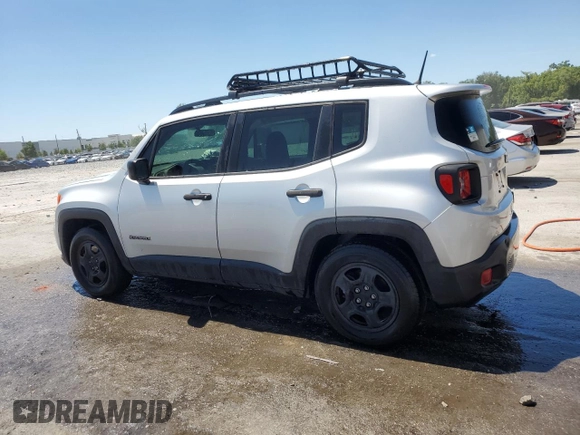 2020 Jeep Renegade Sport with VIN ZACNJAAB6LPL16619, listed as a Copart auction lot 53066195 with 54,226 mi miles and Salvage title. Bid and sale history available at DreamBid. Image 2.