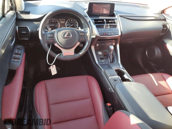 2021 Lexus NX with VIN JTJDARDZ8M2263887, listed as a Copart auction lot 49430365 with 34,270 mi miles and Salvage Title. Bid and sale history available at carsss.com. Image 8.