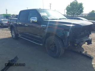 2015 Ford F-150 XLT with VIN 1FTEW1EG8FFC44761, listed as a IAAI auction lot 42150931 with 109,451 mi miles and . Bid and sale history available at carsss.com. Image 1.