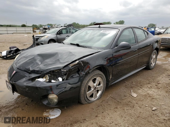 2005 Pontiac Grand Prix z VIN 2G2WP522451353570, wystawiony jako Copart lot #54862415 z przebiegiem 221 492 mil mil oraz Szkoda całkowita • Salvage title. Historia ofert i sprzedaży dostępna na DreamBid. Obrazek 1.