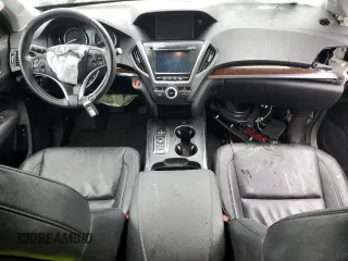 2020 Acura MDX with VIN 5J8YD4H31LL047734, listed as a Copart auction lot 43606185 with Not Provided miles and Salvage Title. Bid and sale history available at carsss.com. Image 8.