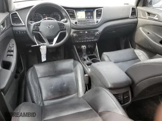 2017 Hyundai Tucson Value with VIN KM8J33A21HU474391, listed as a Copart auction lot 53798065 with 102,287 mi miles and Clean Title. Bid and sale history available at carsss.com. Image 8.