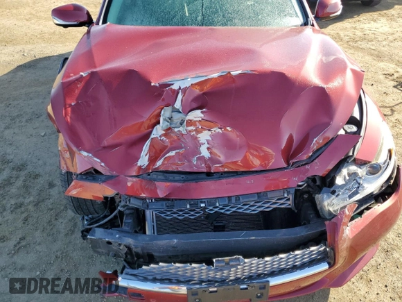 2015 Infiniti Q50 Premium with VIN JN1BV7AP7FM355136, listed as a Copart auction lot 56586325 with 101,384 mi miles and Salvage title. Bid and sale history available at DreamBid. Image 11.