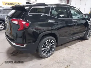 2022 GMC Terrain SLT with VIN 3GKALVEV3NL266222, listed as a IAAI auction lot 41963882 with 27,560 mi miles and . Bid and sale history available at DreamBid. Image 4.