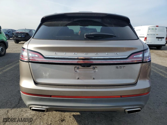 2019 Lincoln Nautilus Reserve with VIN 2LMPJ6L96KBL33670, listed as a Copart auction lot 87185604 with NaN miles and Salvage Title. Bid and sale history available at carsss.com. Image 6.