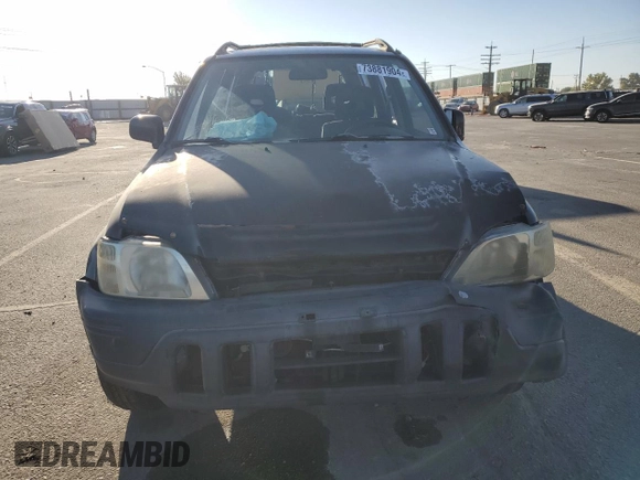 2001 Honda CR-V EX with VIN JHLRD18601S026052, listed as a Copart auction lot 73881904 with 215,870 mi miles and Salvage Title. Bid and sale history available at carsss.com. Image 5.