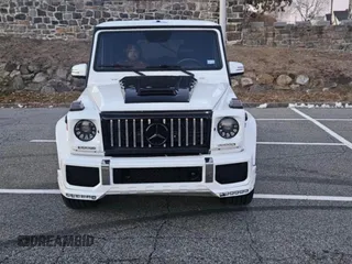 2002 Mercedes-Benz G-Class with VIN WDCYR49E22X132146, listed as a Copart auction lot 46248815 with 208,917 mi miles and Salvage Title. Bid and sale history available at carsss.com. Image 9.