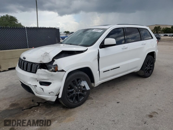2019 Jeep Grand Cherokee Laredo E with VIN 1C4RJEAG4KC816725, listed as a Copart auction lot 64466815 with 84,763 mi miles and Salvage title. Bid and sale history available at DreamBid. Image 1.