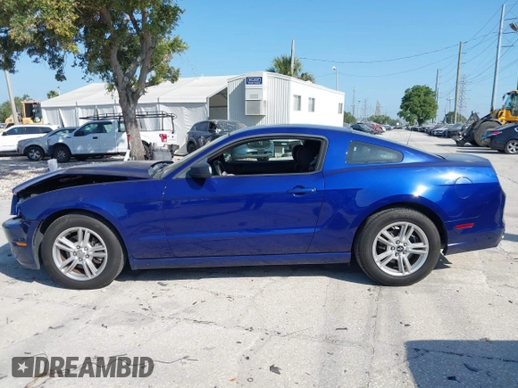 2013 Ford Mustang V6 with VIN 1ZVBP8AM5D5262560, listed as a IAAI auction lot 42136648 with 71,301 mi miles and . Bid and sale history available at carsss.com. Image 14.