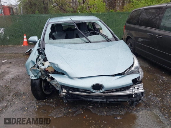 2018 Toyota Prius Two with VIN JTDKBRFU4J3065886, listed as a IAAI auction lot 42011368 with Not Provided miles and . Bid and sale history available at carsss.com. Image 12.