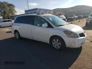 2005 Nissan Quest SL with VIN 5N1BV28U55N137275, listed as a Copart auction lot 72023734 with 0 mi miles and Salvage Title. Bid and sale history available at carsss.com. Image 4.