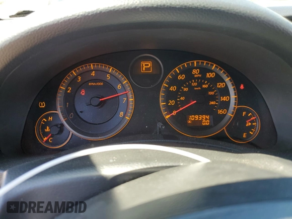 2006 Infiniti G35 with VIN JNKCV51E16M520889, listed as a Copart auction lot 69798694 with 109,394 mi miles and Salvage Title. Bid and sale history available at DreamBid. Image 9.