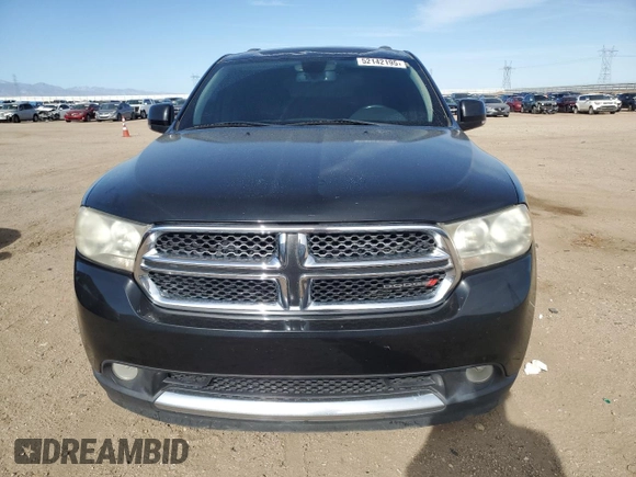 2013 Dodge Durango Crew z VIN 1C4SDJDT2DC637855, wystawiony jako Copart lot #52142195 z przebiegiem 183 244 mil mil oraz Czysty tytuł • Clean title. Historia ofert i sprzedaży dostępna na DreamBid. Obrazek 5.