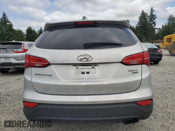 2014 Hyundai Santa Fe with VIN 5XYZTDLB6EG175759, listed as a Copart auction lot 59322125 with 154,074 mi miles and Salvage title. Bid and sale history available at DreamBid. Image 6.