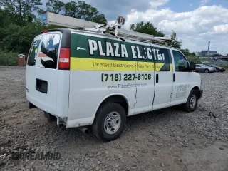 2016 Chevrolet Express Cargo with VIN 1GCWGAFF0G1228866, listed as a Copart auction lot 65495695 with 71,593 mi miles and Salvage title. Bid and sale history available at DreamBid. Image 3.