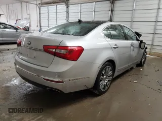 2016 Kia Cadenza Premium with VIN KNALN4D70G5211108, listed as a Copart auction lot 78824284 with 115,239 mi miles and Salvage Title. Bid and sale history available at carsss.com. Image 3.