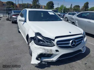 2016 Mercedes-Benz E-Class E 350 Sport with VIN WDDHF5KB8GB256243, listed as a IAAI auction lot 41805689 with 95,593 mi miles. Bid and sale history available at carsss.com. Image 1.