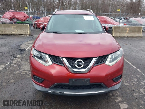 2016 Nissan Rogue SV with VIN KNMAT2MV9GP708746, listed as a IAAI auction lot 41845027 with 94,140 mi miles. Bid and sale history available at carsss.com. Image 12.