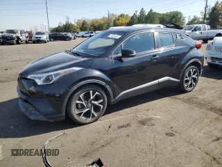 2018 Toyota C-HR XLE with VIN NMTKHMBX1JR013923, listed as a Copart auction lot 74324584 with 119,938 mi miles and Salvage Title. Bid and sale history available at DreamBid. Image 1.