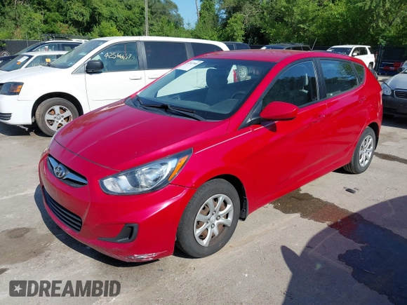 2012 Hyundai Accent GS with VIN KMHCT5AE9CU047449, listed as a IAAI auction lot 42667846 with 117,276 mi miles and . Bid and sale history available at DreamBid. Image 2.