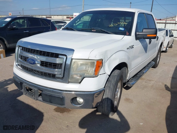 2013 Ford F-150 XL with VIN 1FTFW1CF2DKE62990, listed as a IAAI auction lot 41767912 with 257,503 mi miles. Bid and sale history available at carsss.com. Image 17.