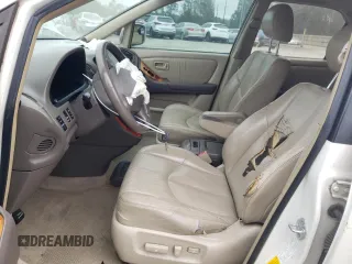 2000 Lexus RX 300 z VIN JT6GF10U3Y0062761, wystawiony jako Copart lot #44602235 z przebiegiem 234 749 mil mil oraz Szkoda całkowita • Salvage title. Historia ofert i sprzedaży dostępna na DreamBid. Obrazek 7.