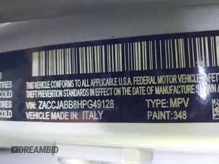 2017 Jeep Renegade Altitude с VIN ZACCJABB8HPG49128, выставлен на аукционе IAAI как лот 42666346 с пробегом 130 769 миль миль и . История ставок и продаж доступна на DreamBid. Изображение 9.