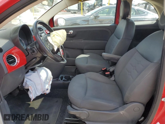 2013 FIAT 500 Pop with VIN 3C3CFFAR8DT574306, listed as a Copart auction lot 52794095 with 75,312 mi miles and Salvage Title. Bid and sale history available at carsss.com. Image 7.