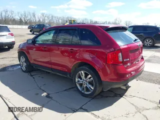 2013 Ford Edge SEL with VIN 2FMDK4JC7DBA97290, listed as a IAAI auction lot 41972863 with 159,058 mi miles. Bid and sale history available at carsss.com. Image 3.