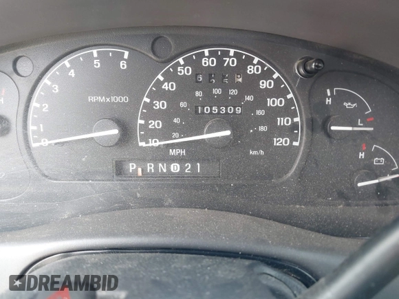 2002 Ford Ranger XL Fleet with VIN 1FTZR45E32PA88741, listed as a IAAI auction lot 42196048 with 105,309 mi miles. Bid and sale history available at carsss.com. Image 7.